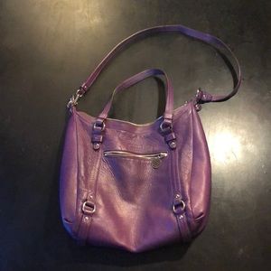 Coach Leather Hobo Bag, serial h1193-f17566